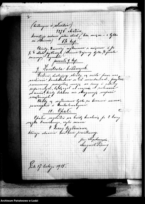 Obraz 10 z jednostki "Korespondencja "różnych" z Komitetem Tanich i Bezpłatnych Kuchen"