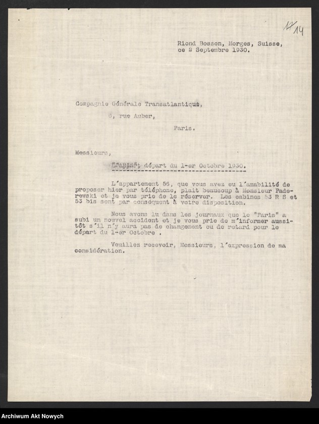 image.from.unit.number "Listy do różnych osób, brudnopisy oraz notatki"