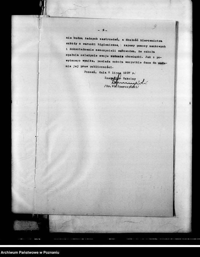 Obraz 12 z jednostki "Prywatna Szkoła Powszechna księdza Piotrowskiego imienia Adama Mickiewicza, Poznań"