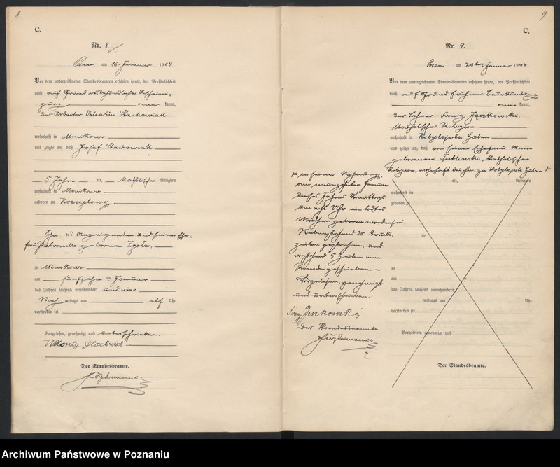 Obraz 7 z jednostki "Księga miejscowa zgonów"