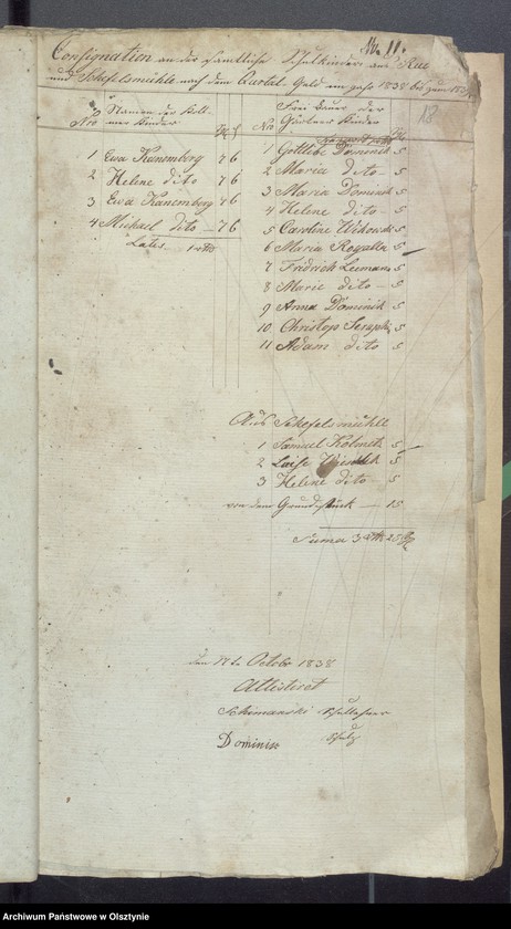 image.from.unit.number "Beläge der Passenheimschen Schul-Cassen-Rechnung"