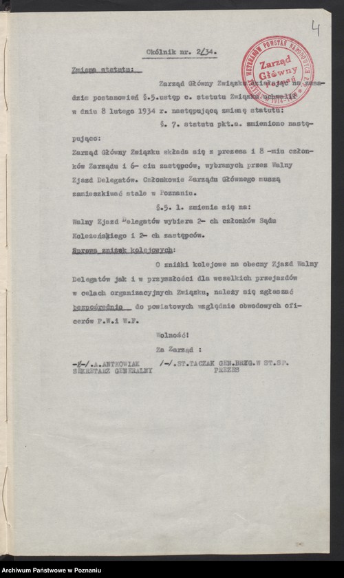 image.from.unit.number "Okólniki Zarządu Głównego Związku Weteranów Powstań Narodowych."