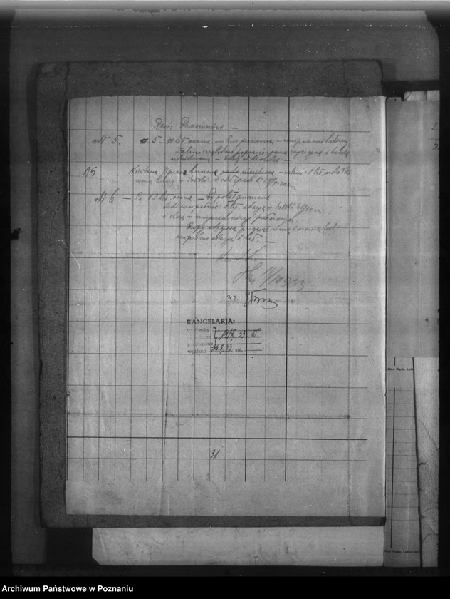 Obraz 19 z jednostki "Bolechowo powiat poznański /nadzór nad gospodarką leśną/"