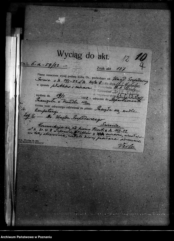 image.from.unit.number "Sprawy szczegółowo-- administracyjne Pisma niewłaściwie skierowane"