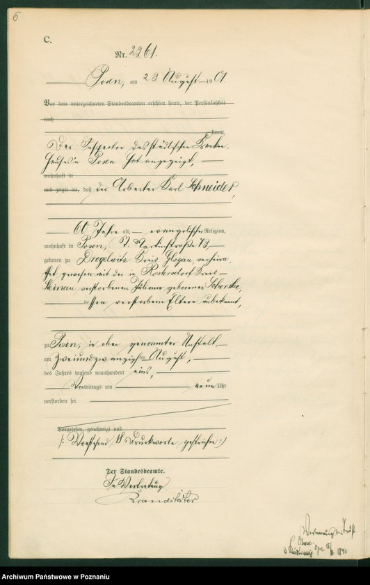 Obraz 9 z jednostki "Księga miejscowa zgonów t. V"