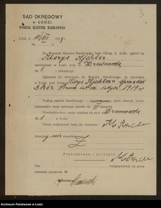 Obraz 5 z jednostki "Moryc Ajchler- sprzedaż skór"