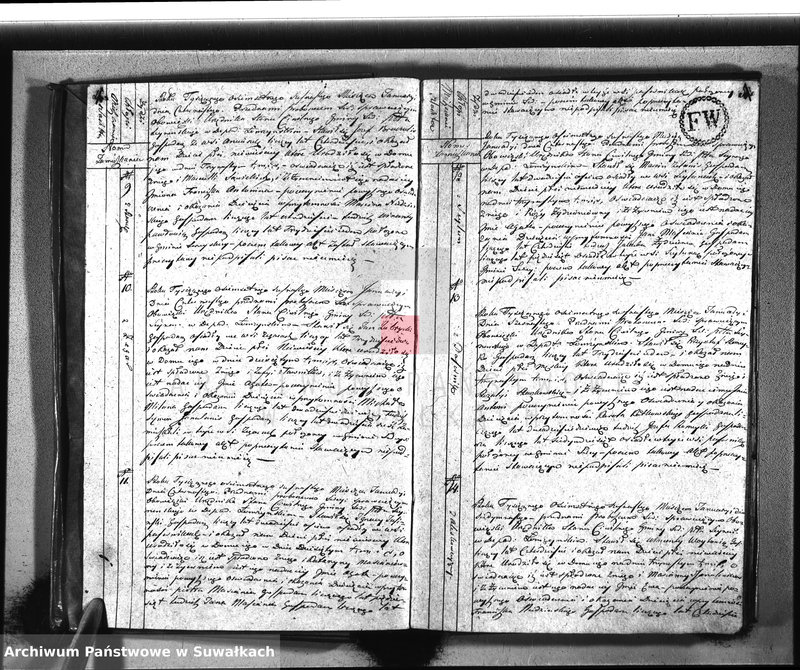image.from.unit.number "Akta urzędnika stanu cywilnego parafij sereyskiey urodzonych od 1-go stycznia 1816 aż do ostatniego grudnia"