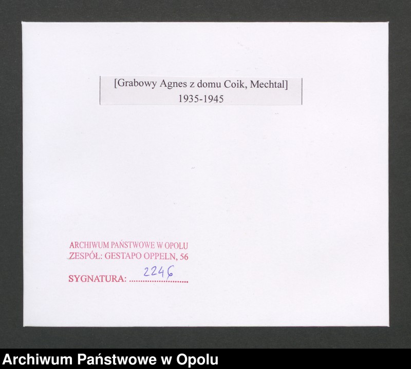 Obraz 2 z jednostki "[Grabowy Agnes z domu Coik, Mechtal]"