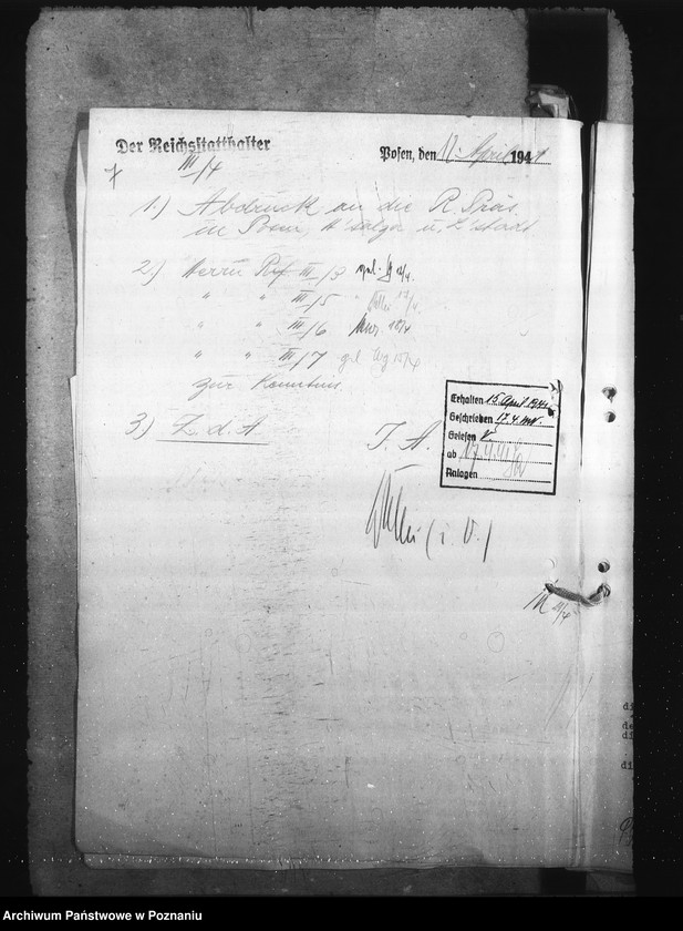 Obraz 13 z jednostki "Aussonderung von Kindern fremder Volkszugeherigkeit aus den deutschen Schulen [szkolna dla dzieci polskich]"