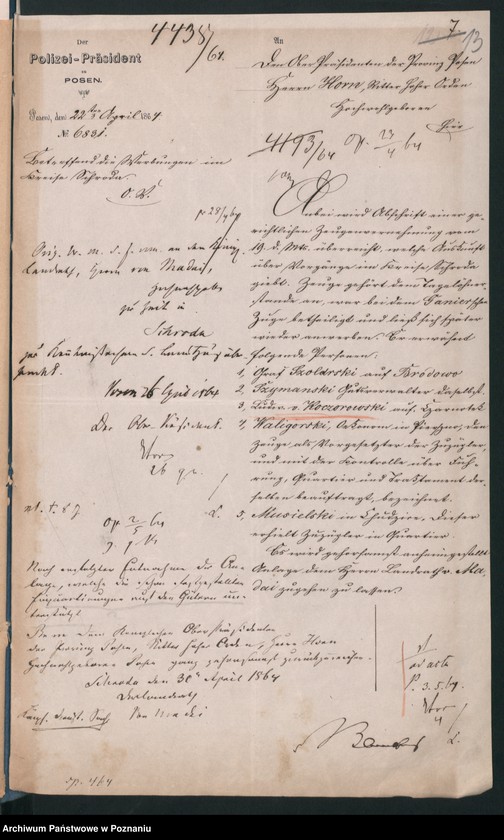 image.from.unit.number "Der Uebertritt polnischer und diesseitiger Untertanen auf preussisches und jenseitiges Gebiet während der polnischen Insurrektion und die dagegen getroffenen Massnahmen."