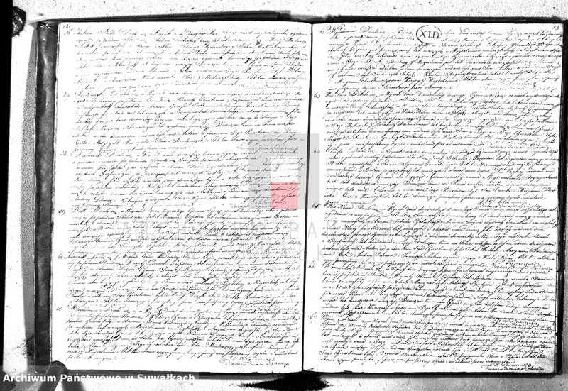 image.from.unit.number "Księga duplikat urodzonych, zaślubionych y umarłych parafii wigierskiey z roku 1830"