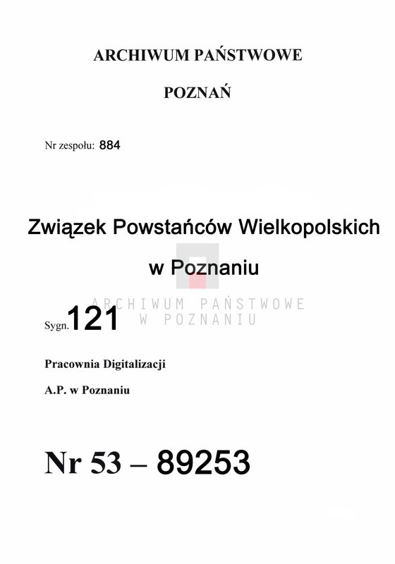 Obraz 1 z jednostki "Czarnków - akta delegata powiatowego."