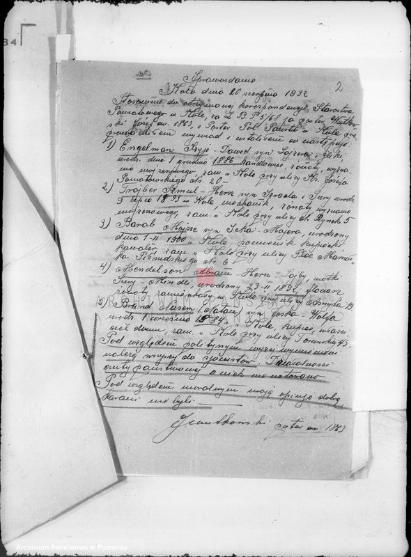 Obraz 6 z jednostki "/Żydowskie Stowarzyszenie Gimnastyczno-Sportowe,,Makabi" w Kole/"