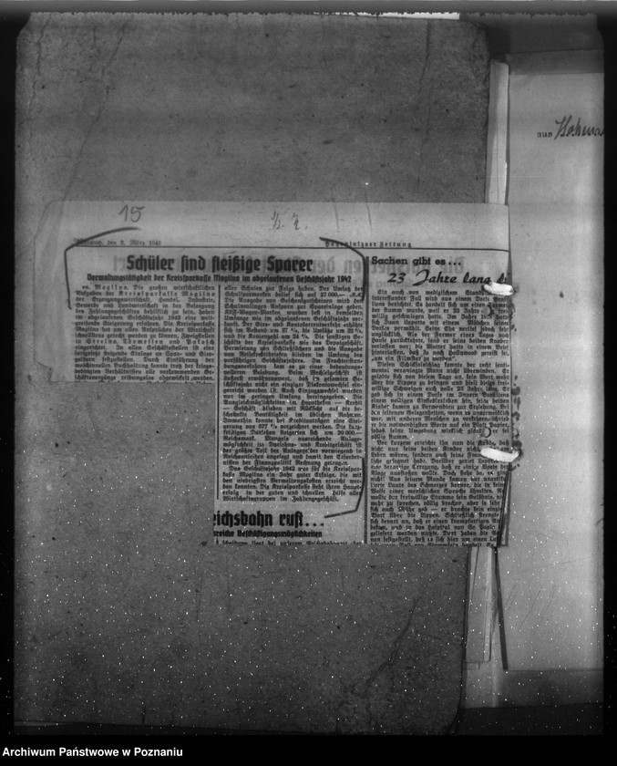 Obraz 19 z jednostki "Wycinki prasowe dotyczące Kraju Warty"