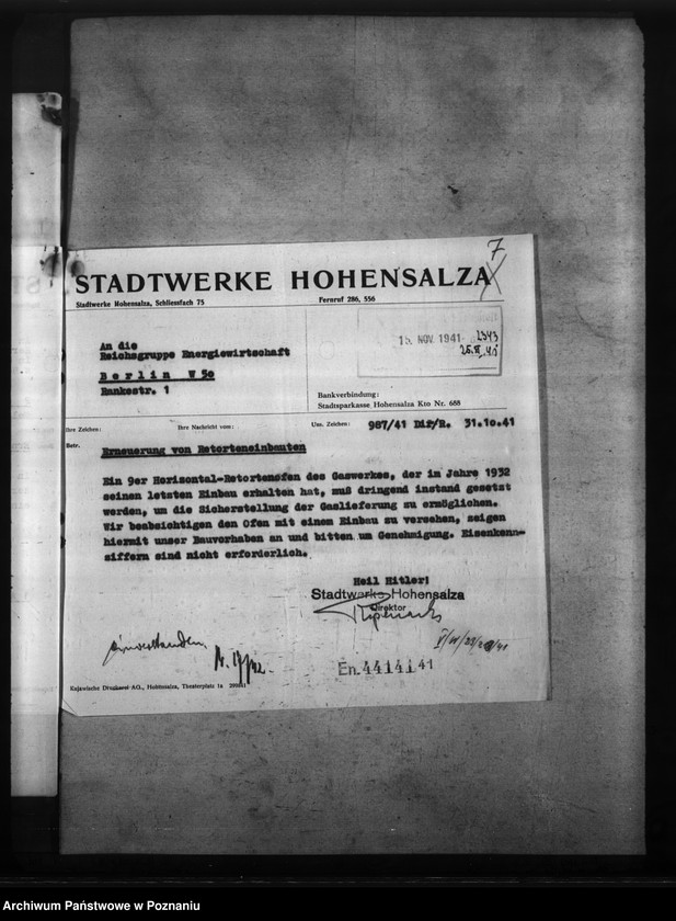 Obraz 11 z jednostki "Gaswerk - Hohensalza (Inowrocław)"