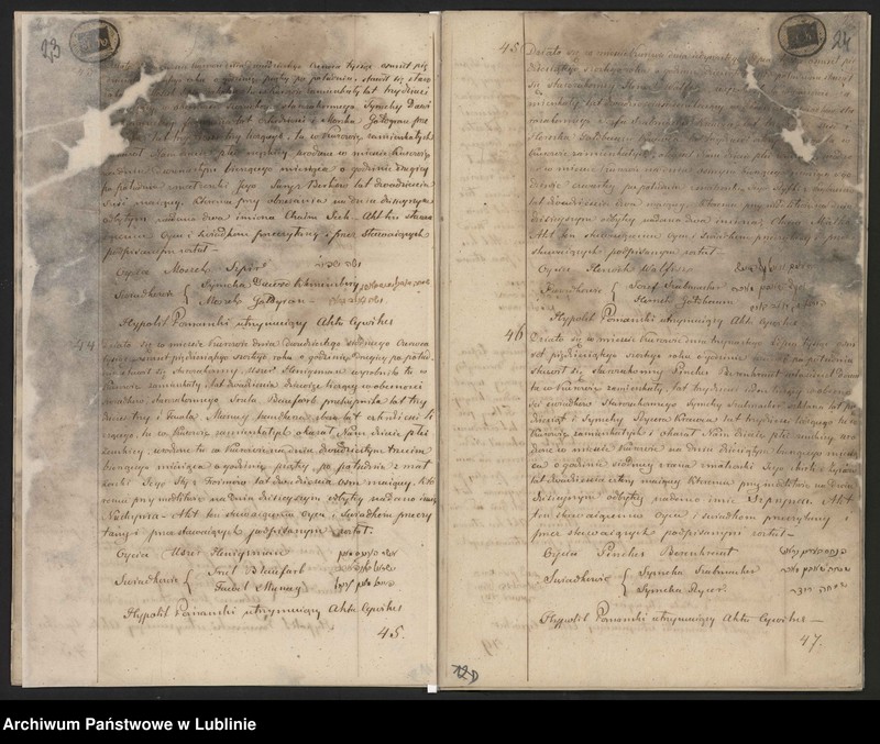 Obraz 15 z jednostki "Księga urodzeń, małżeństw i zgonów"