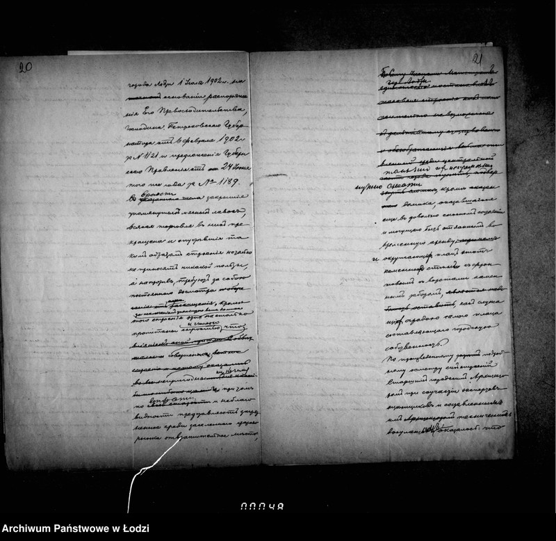 image.from.unit.number "O prodaže s torgov na snos storenji mjasno-buločnych rjadov pri Starom Rynke v gor. Lodzi"