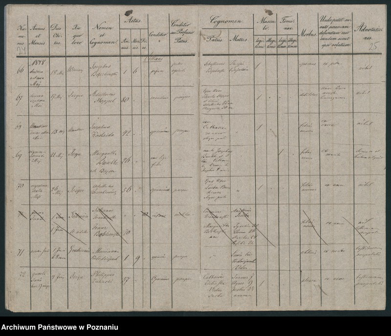 Obraz 15 z jednostki "Księga zgonów"