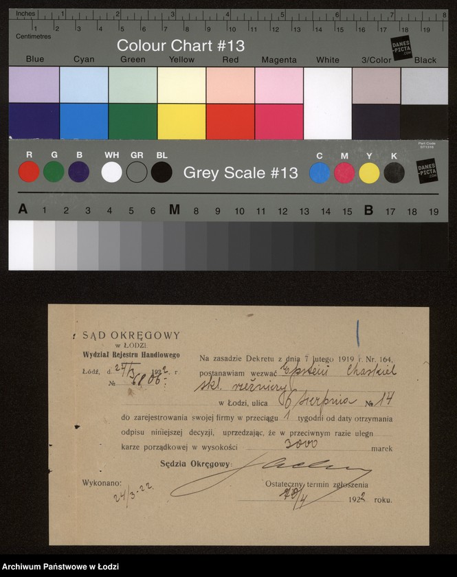 Obraz 3 z jednostki "Chaskiel Epstein – sprzedaż mięsa wołowego"