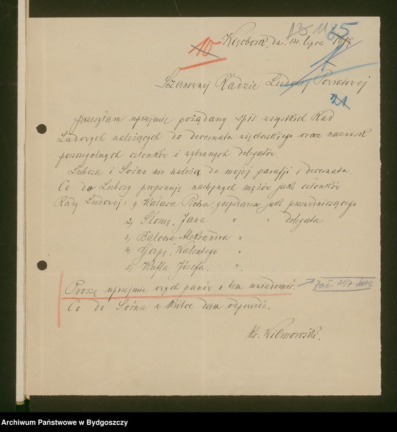 image.from.unit.number "[Rada Ludowa na powiat złotowski - część wschodnia] Wiece i zebrania. Założenie Rad Ludowych"