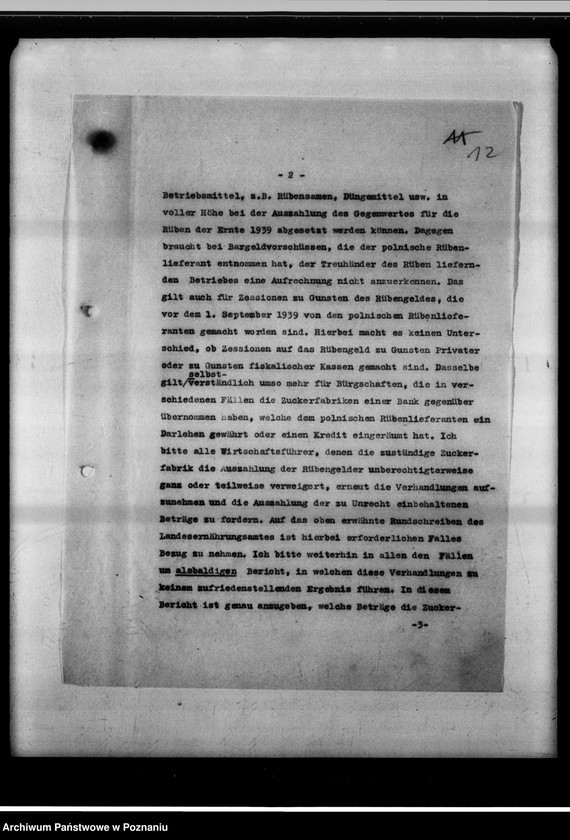 Obraz 16 z jednostki "Forderungen Grossgarten contra Zuckerfabrik Gostingen [za dostarczone buraki cukrowe]."