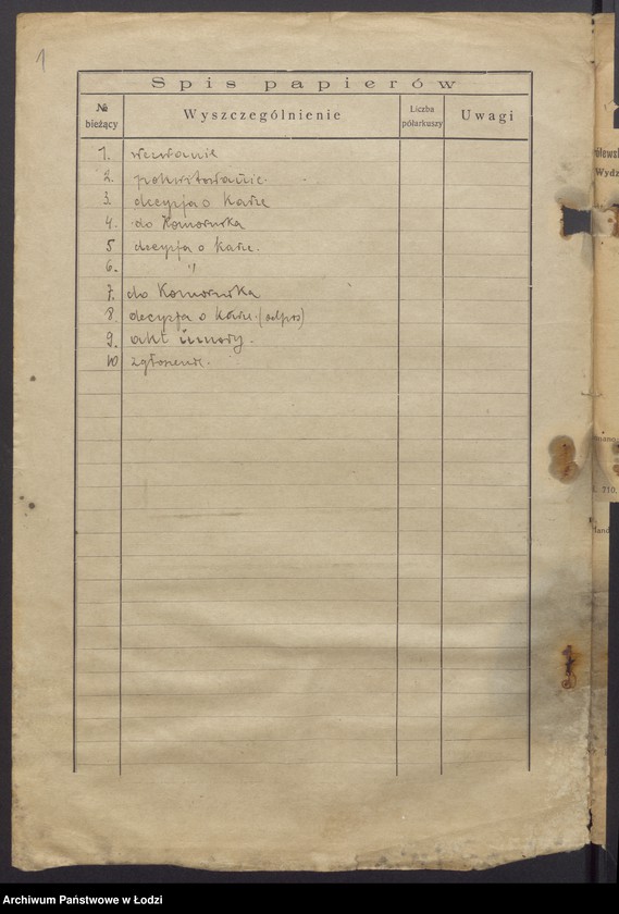 Obraz 3 z jednostki "Fiszel Zelwer i Moszek Bornstein - sprzedaż towarów manufakturowych"