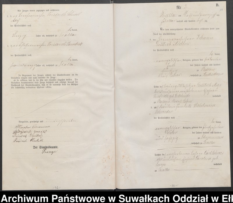 image.from.unit.number "Heiraths-Haupt-Register des Königlich Preussischen Standes-Amtes Bialla Kreis Johannisburg"