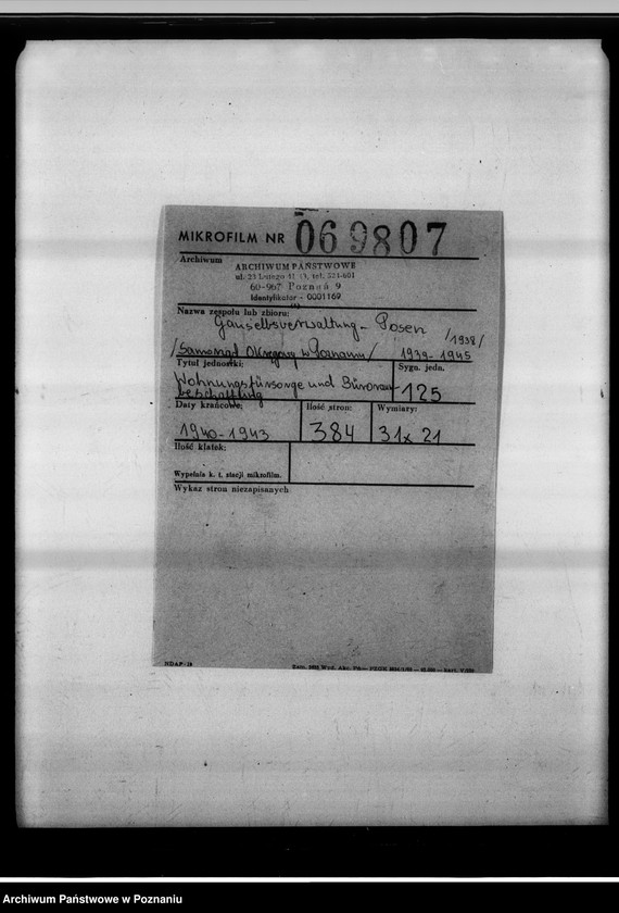 Obraz 2 z jednostki "Wohnungsfürsorge und Büroraumbeschaffung."