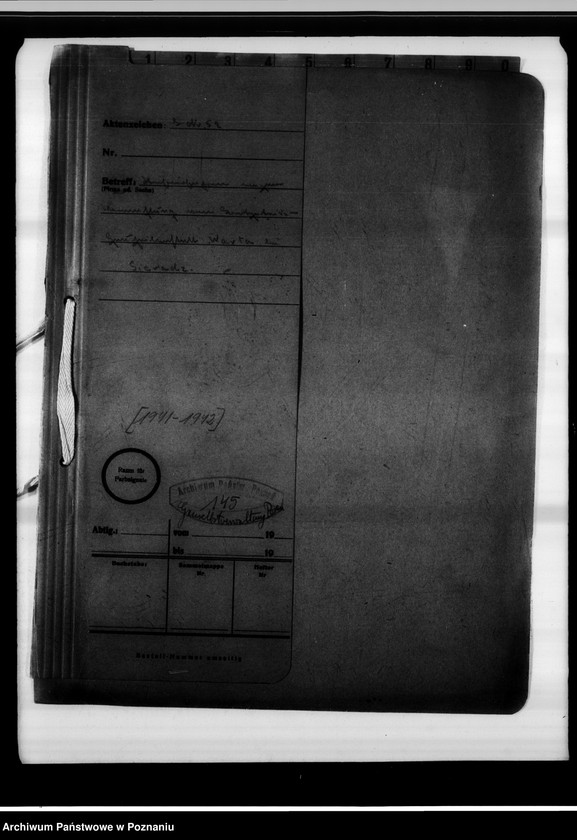 Obraz 4 z jednostki "Strafverfahren wegen Vermahlung von Brotgetreide - Gauheilanstalt Warta bei Sieradz."