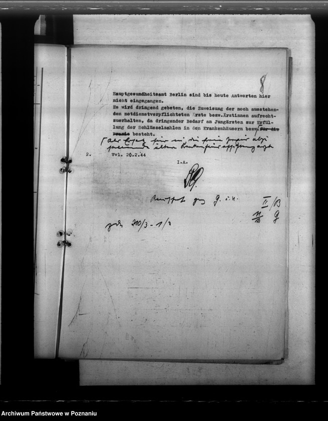 Obraz 11 z jednostki "Notdienstverpflichtung der Ärzte"