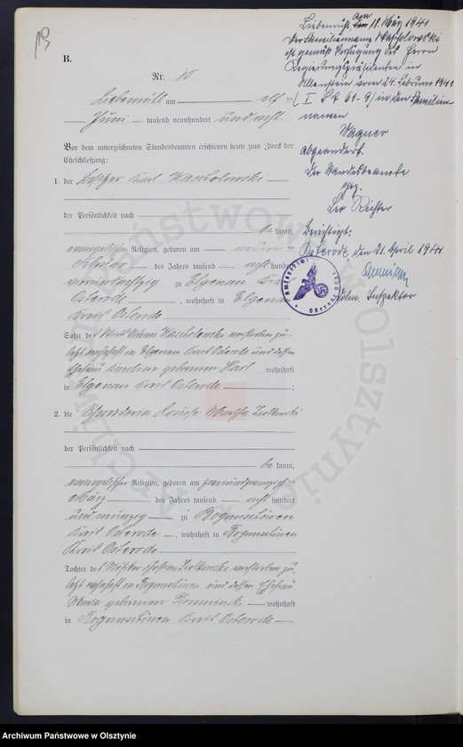 image.from.unit.number "Heirats-Neben-Register Nr 1 - 28"