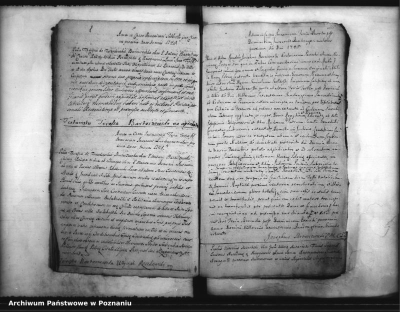 Obraz 20 z jednostki "Inscriptiones, resignationes [protocollon]"