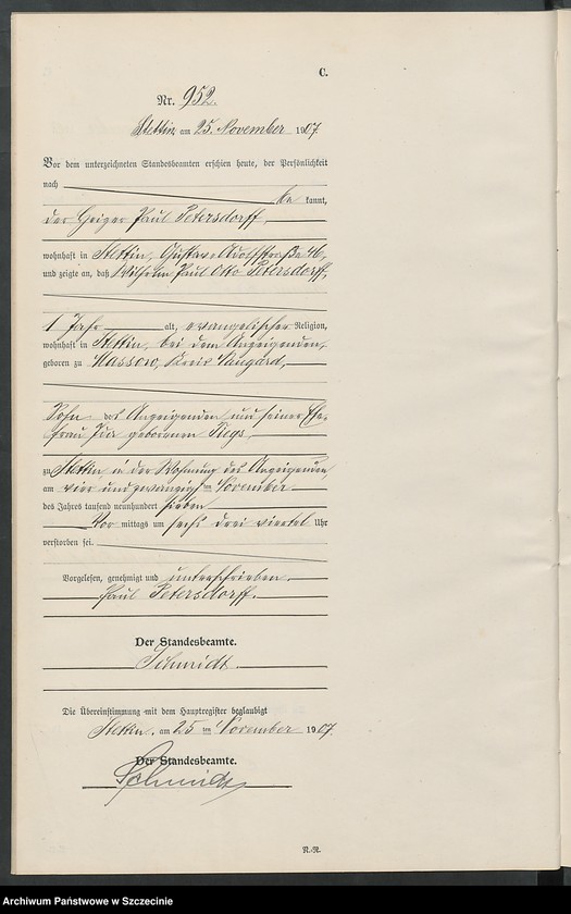 image.from.unit.number "Sterbe-Register"