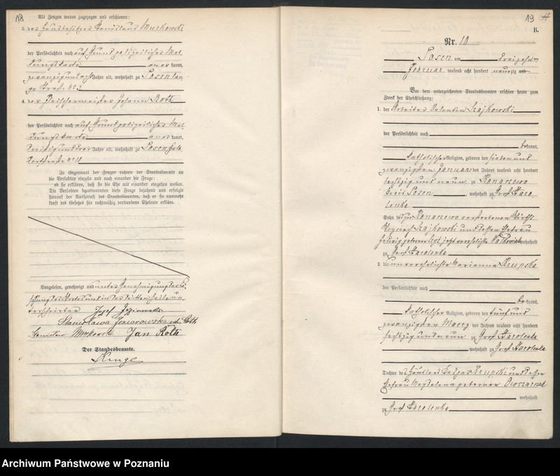 Obraz 12 z jednostki "Księga małżeństw"