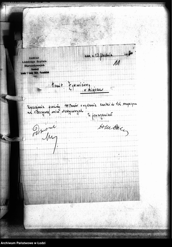 Obraz 16 z jednostki "Listy różnych do Sekcji Zaprowiantowania Miasta"