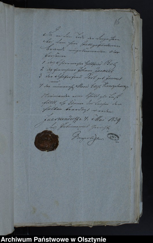 image.from.unit.number "Samlung der Beläge zum Todtenregister"