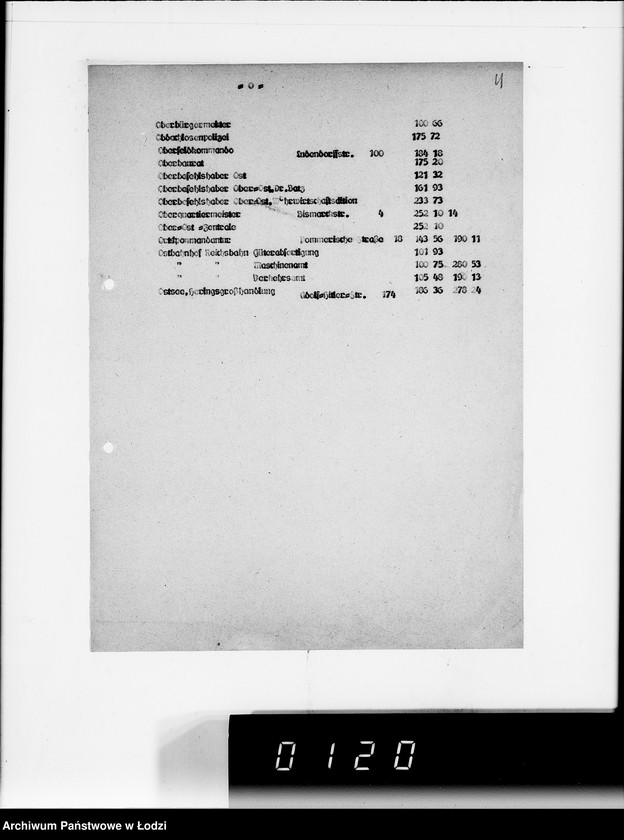 Obraz 8 z jednostki "Telefon - Register [urzędy i instytucje w Łodzi]"