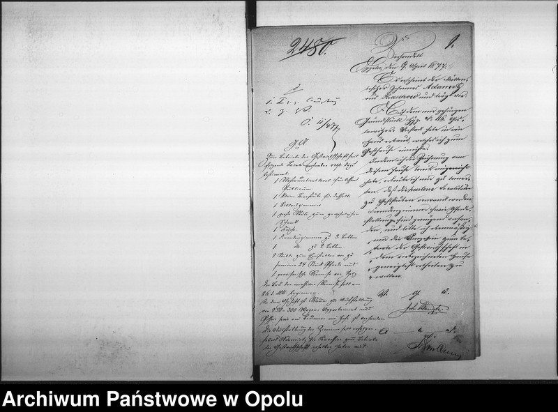 Obraz 5 z jednostki "Acta des Magistrats zu Oppeln betreffend Gastwirtschaft im Adametz