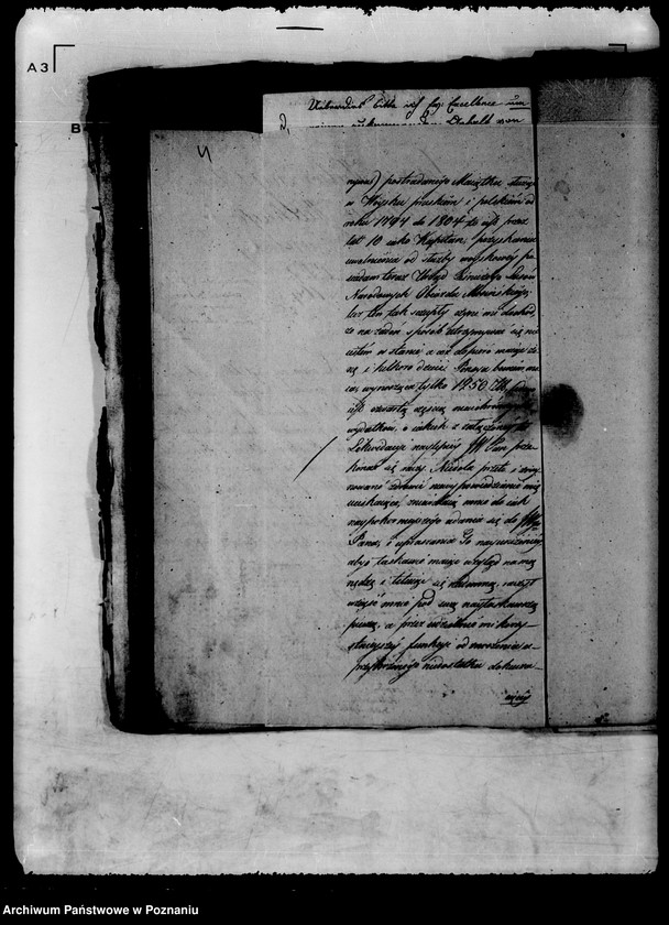 Obraz 9 z jednostki "Die Entlassung und Pensionierung des Herrn Oberförsters von Wyrzykowski zu Moschin /Mosina/."