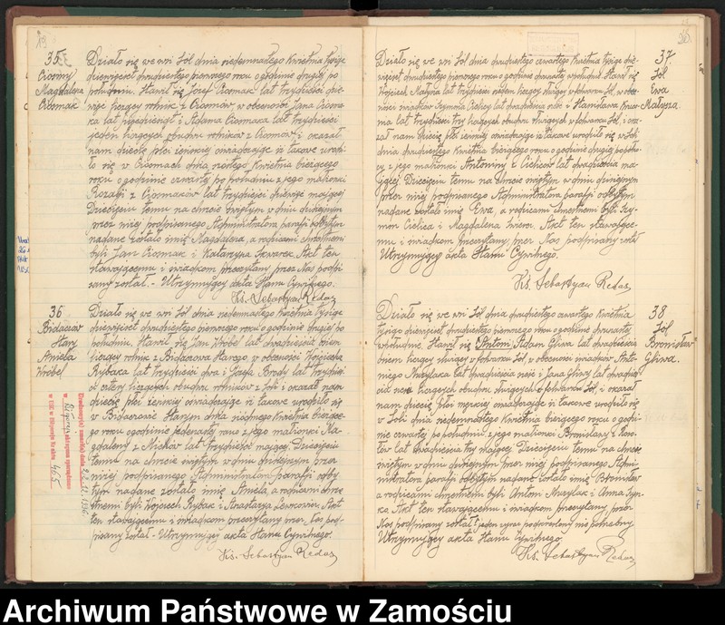 image.from.unit.number "Akta urodzeń, małżeństw, zgonów"