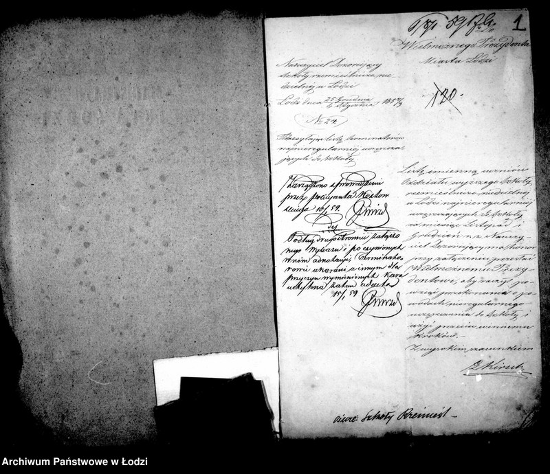 Obraz 6 z jednostki "Akta w przedmiocie szkoły rzemieślniczej"