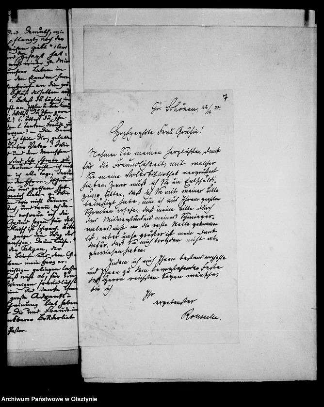 image.from.unit.number "/Briefe an Gfin Anna Lehndorff betr. eine Sendung aus Palestina, Walfahrten Armer nach Steinort zur allgemeinen Weihnachtsbescherung, die Mission in China/"