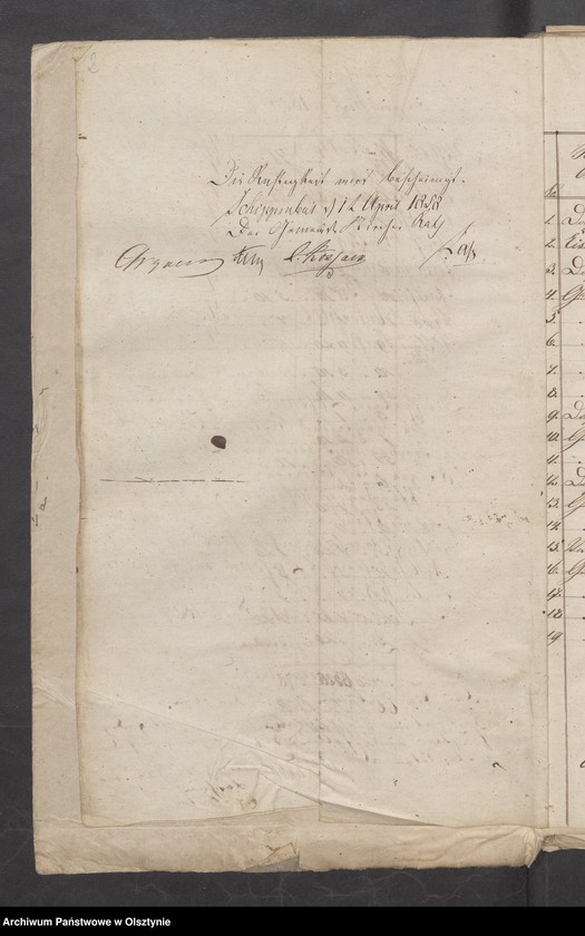 image.from.unit.number "110 Stück Beläge zur Kirchen-Kasse und Pfarrer-Witwe-Kassen Rechnung"