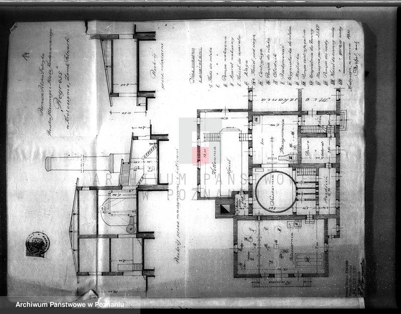 Obraz 20 z jednostki "Zatwierdzenie projektu przemysłowego urządzenia fabryki proszku mlecznego Firmy "Progres" w Krotoszynie"
