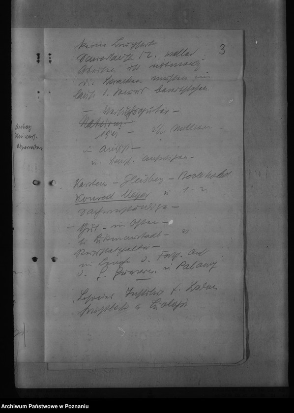 Obraz 7 z jednostki "Bauarbeiten für die Reichsuniversitât Posen"