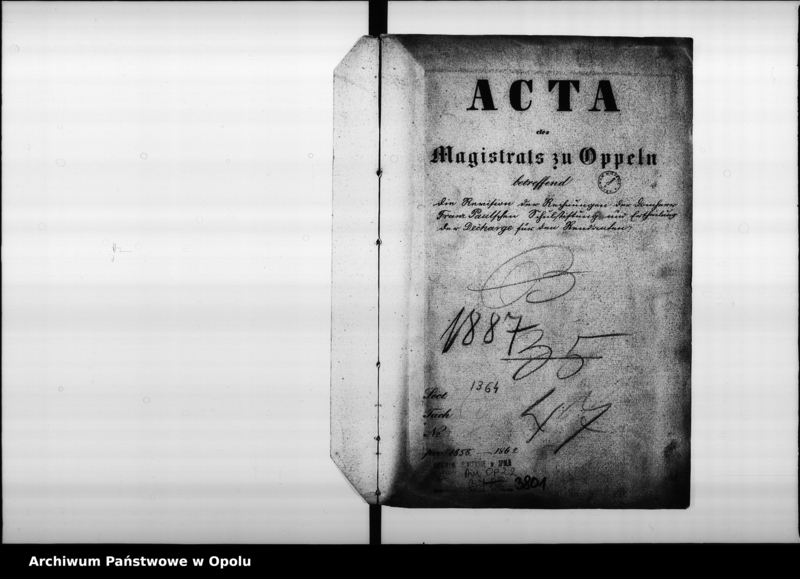 Obraz 4 z jednostki "Acta betreffend die Revision der Rechnungen der Domherr Franz Paulschen Schulstiftung und Ertheilung der Decharge für den Rendanten pro 1858 - 1862"