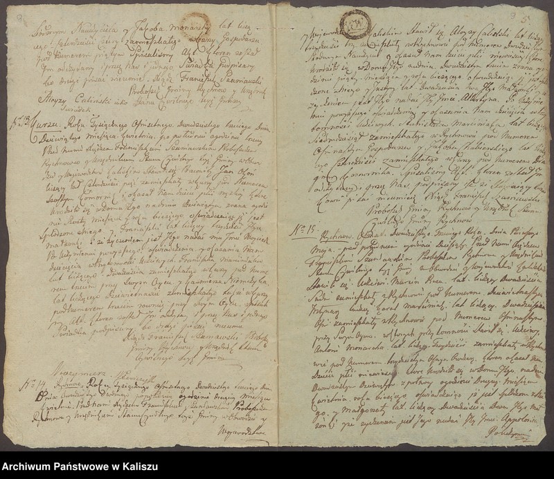 image.from.unit.number "Książka akt urodzenia, małżeństw i zejścia"