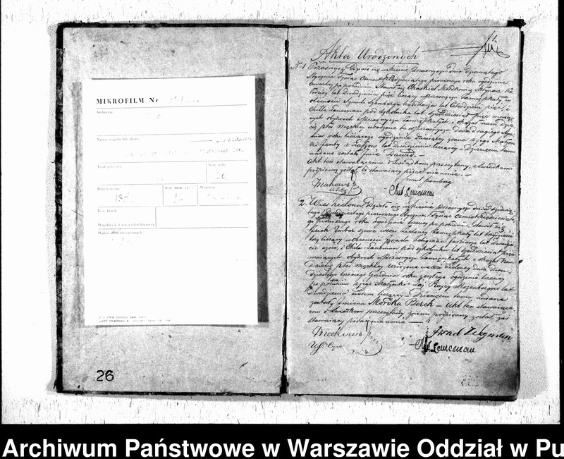 image.from.unit.number "Akta urodzeń, małżeństw i zgonów"