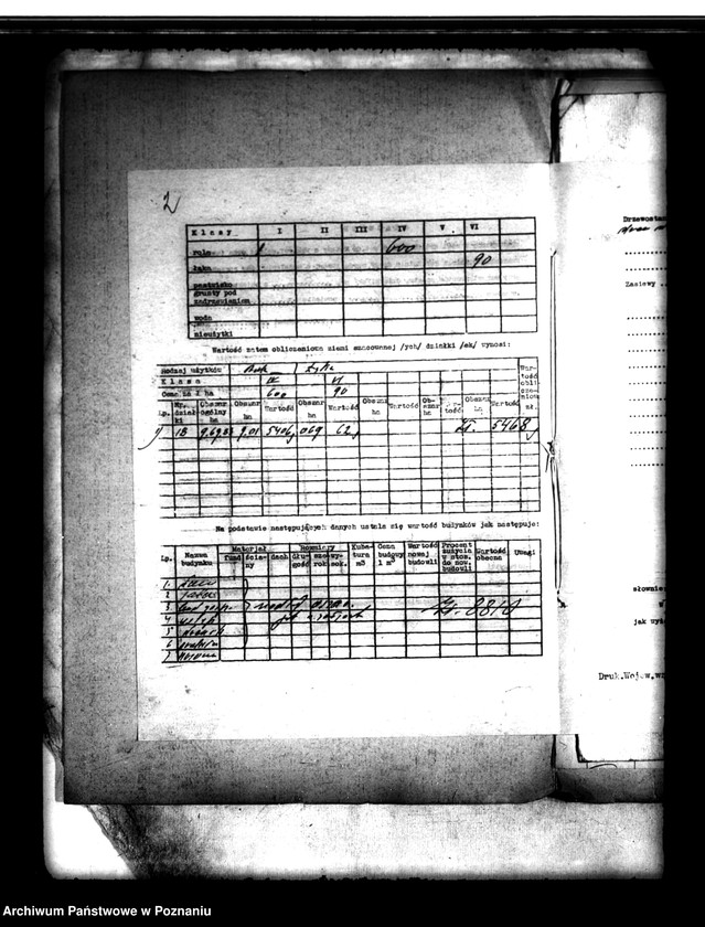 Obraz 7 z jednostki "Operat szacunkowy majątku Gorki-Zagajne powiatu szubińskiego"