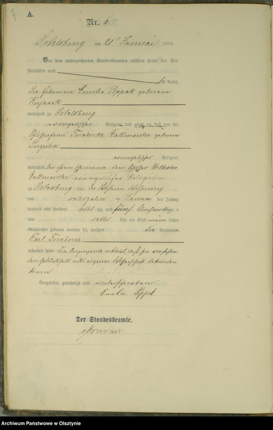 image.from.unit.number "Geburts-Haupt-Register Nr 1 - 98"